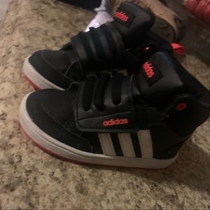 “Baby/Toddler” Adidas Hoops Mid/High Top Sneaker